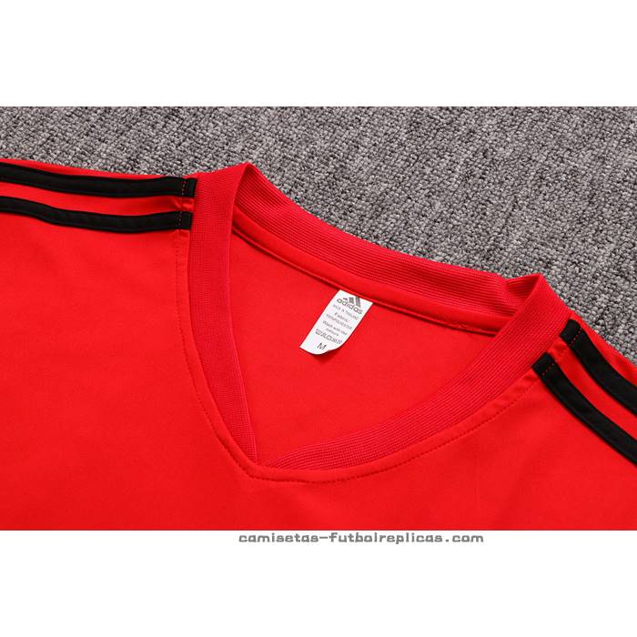 Chandal del Manchester United Manga Corta 2022-2023 Rojo